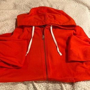 Old Navy XL Womens Zip up hoodie in hot tamale
